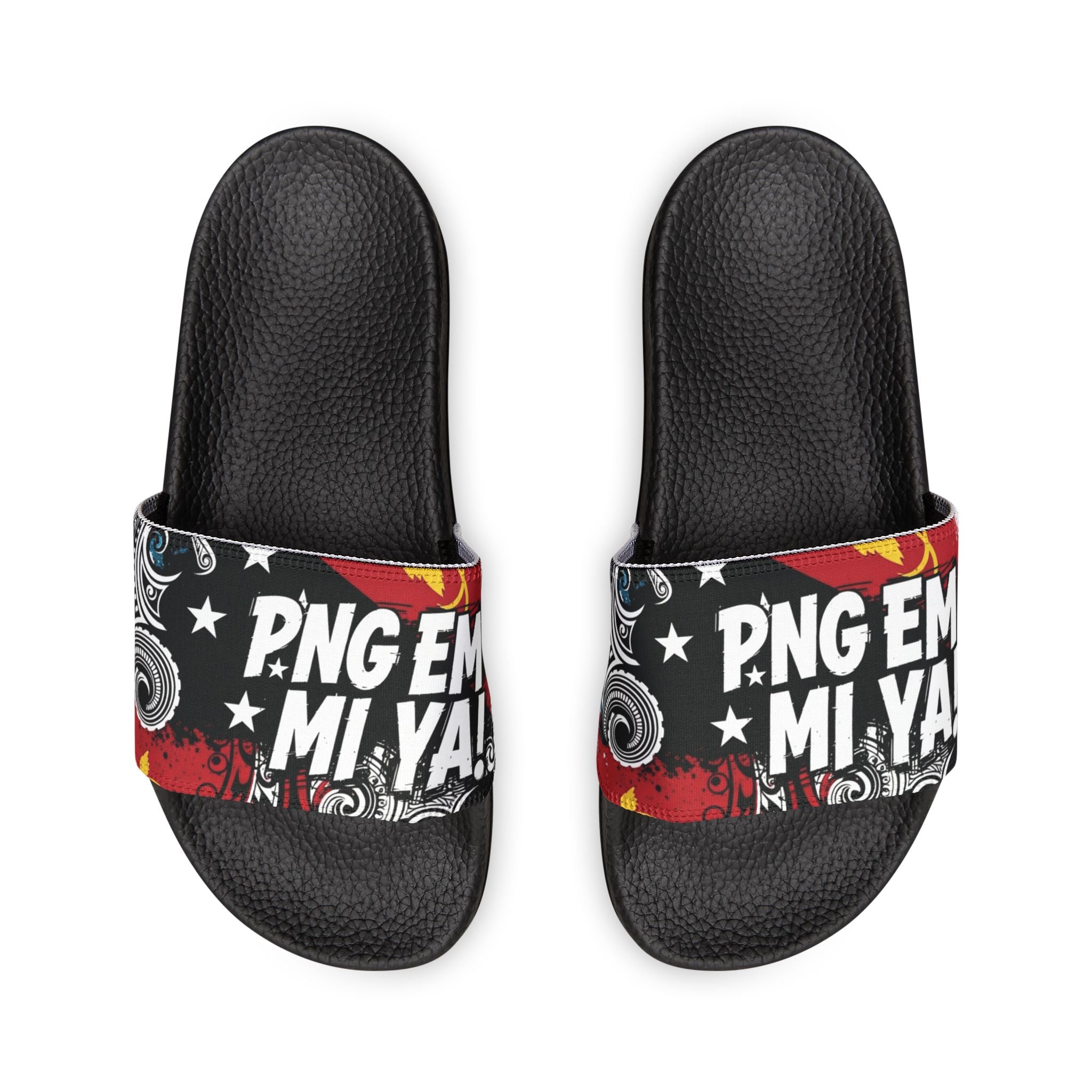 Authentic PNG Style Design Sandals | Slides