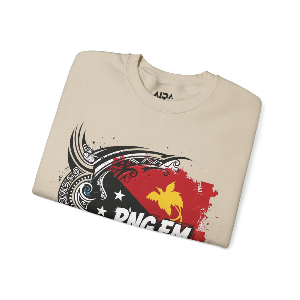 Papua New Guinea Traditional Native Design Crewneck Sweatshirt
