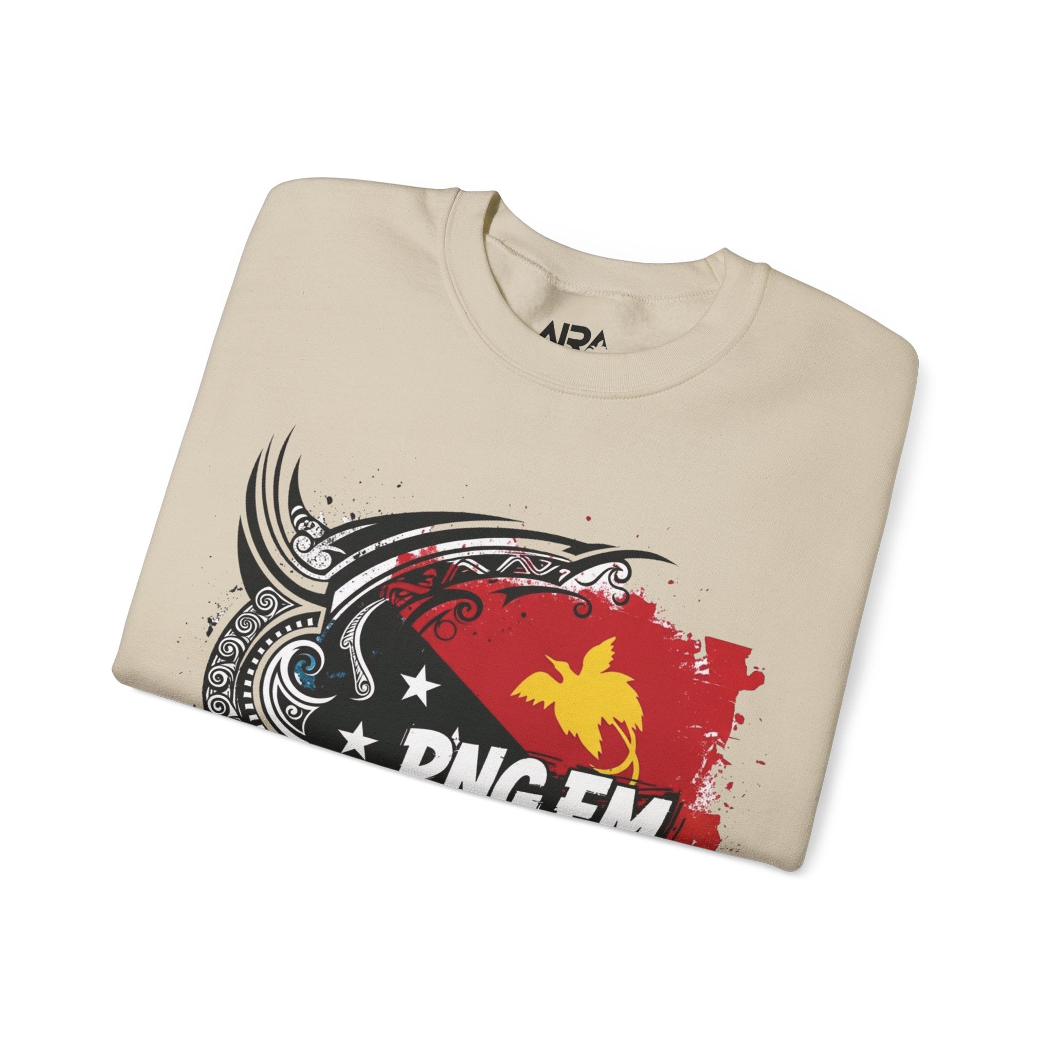 Papua New Guinea Traditional Native Design Crewneck Sweatshirt