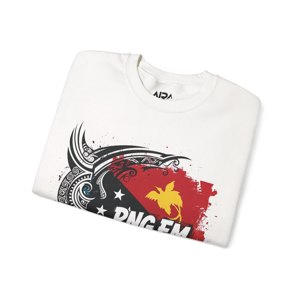 Papua New Guinea Traditional Native Design Crewneck Sweatshirt