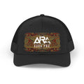 Papua New Guinea Heritage Aura Trucker Hat | Retro Tribal Emblem