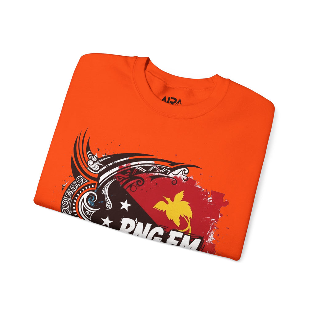 Papua New Guinea Traditional Native Design Crewneck Sweatshirt