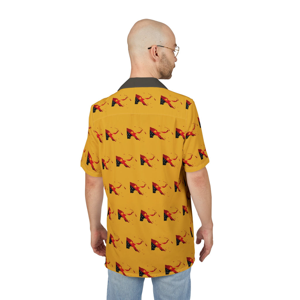 Unisex Hawaiian Button-Down Shirt (AOP)