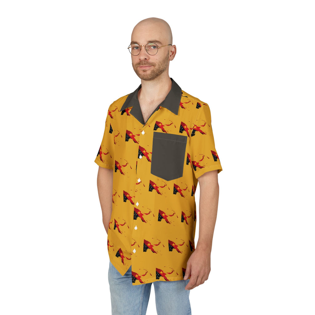 Unisex Hawaiian Button-Down Shirt (AOP)
