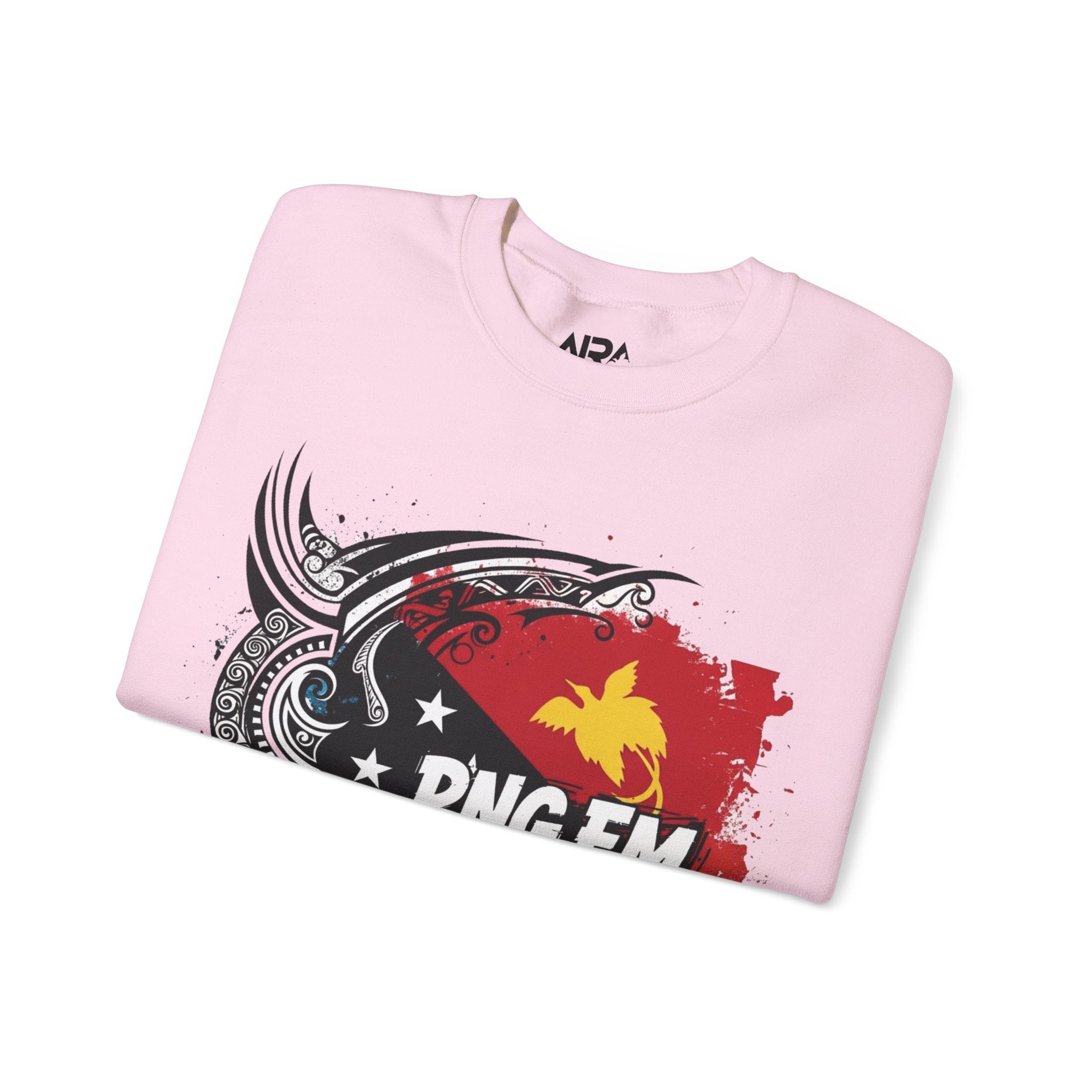 Papua New Guinea Traditional Native Design Crewneck Sweatshirt