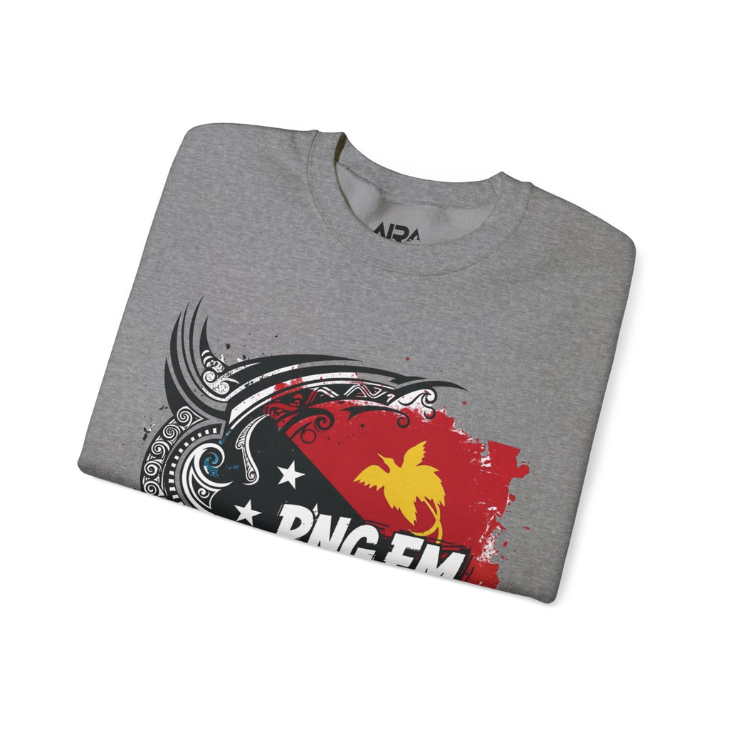 Papua New Guinea Traditional Native Design Crewneck Sweatshirt