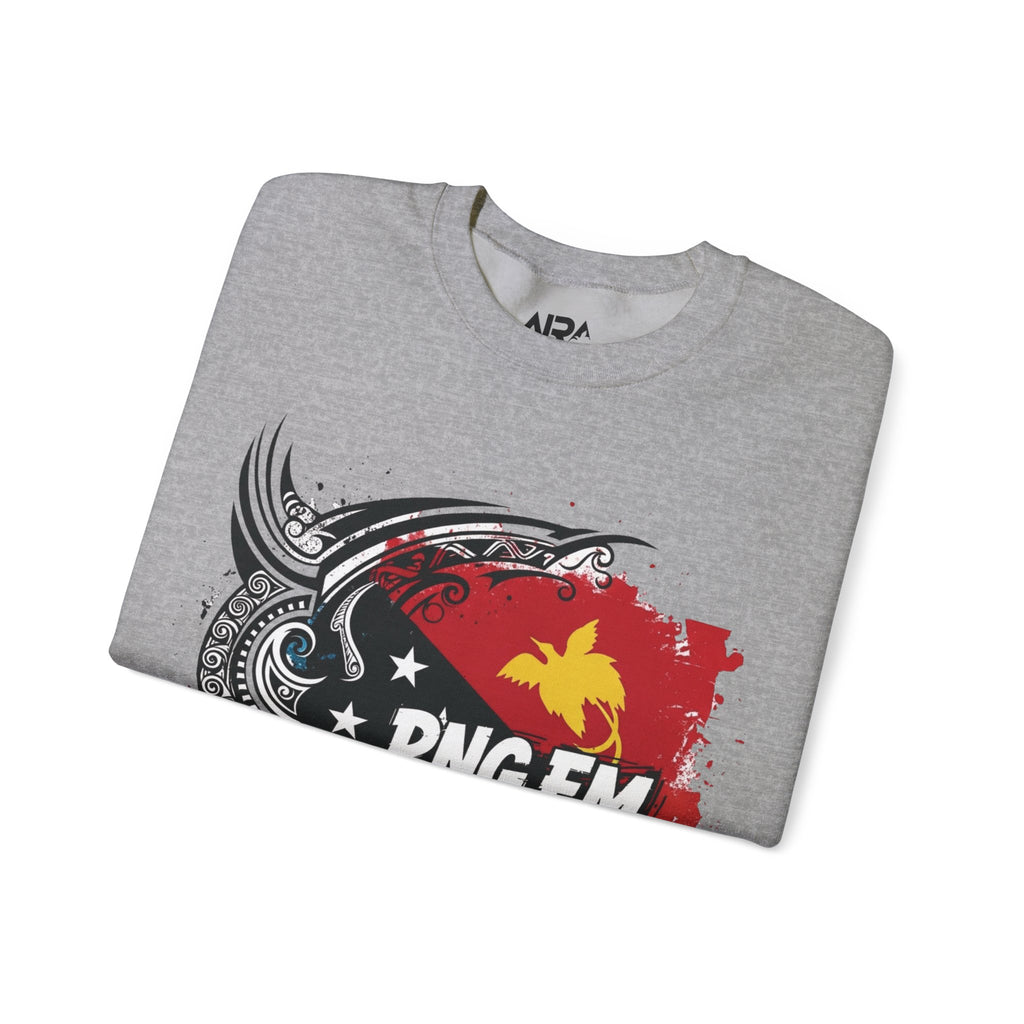 Papua New Guinea Traditional Native Design Crewneck Sweatshirt